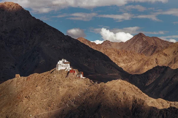 Namgyal Tsemo Monastery Leh North India Ladakh Region Stock Photo